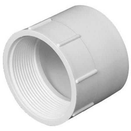 Charlotte Pipe And Foundry Charlotte Pipe Schedule 40 4 in. Hub X 4 in. D FPT PVC Pipe Adapter 1 pk PVC001011400